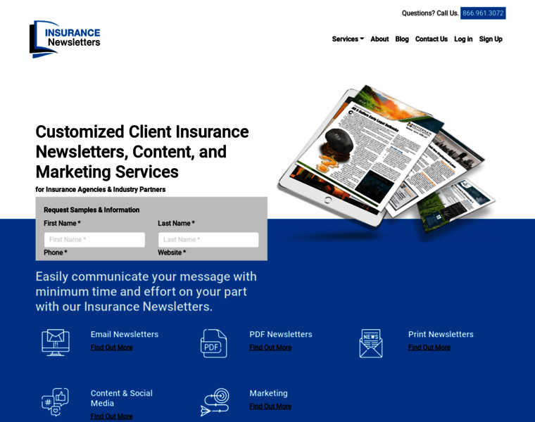 Insurancenewsletters.com thumbnail