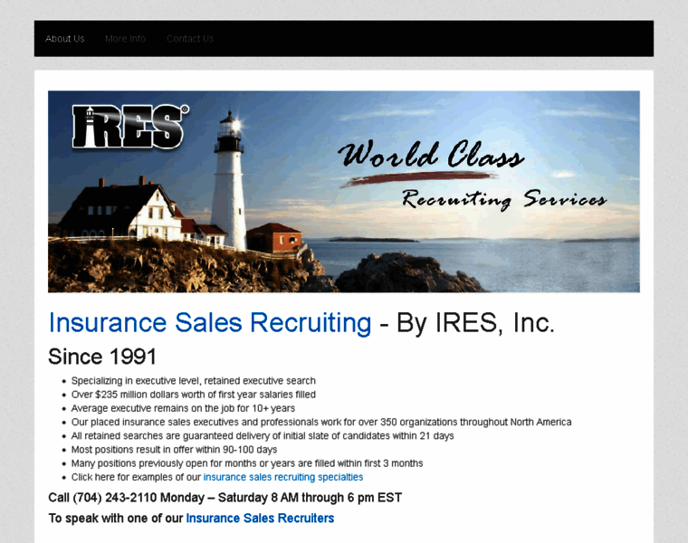 Insurancesalesrecruiter.com thumbnail