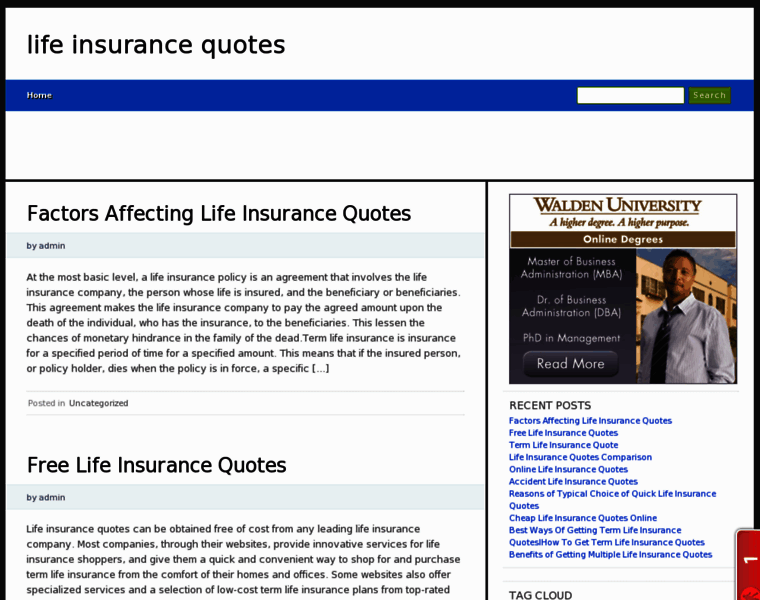 Insurancesweb.com thumbnail