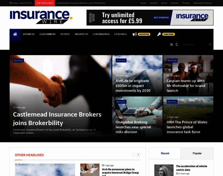 Insurancewire.co.uk thumbnail