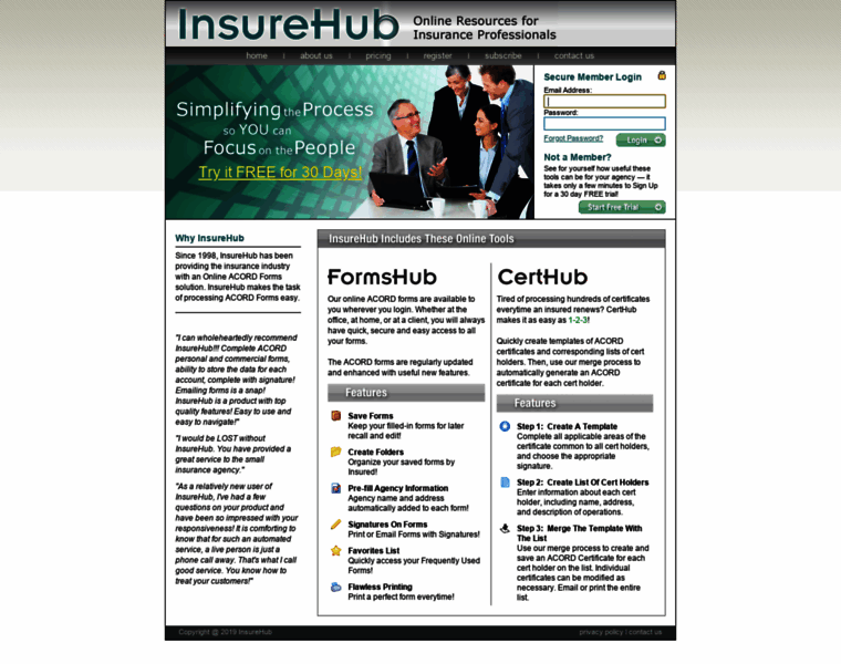 Insurehub.com thumbnail