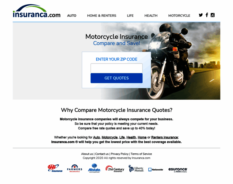 Insuremotorcycles.com thumbnail