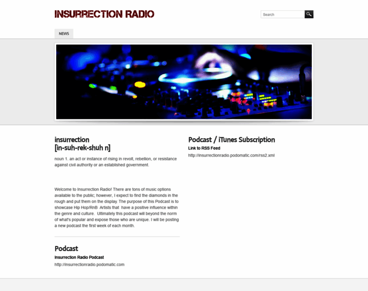 Insurrectionradio.com thumbnail
