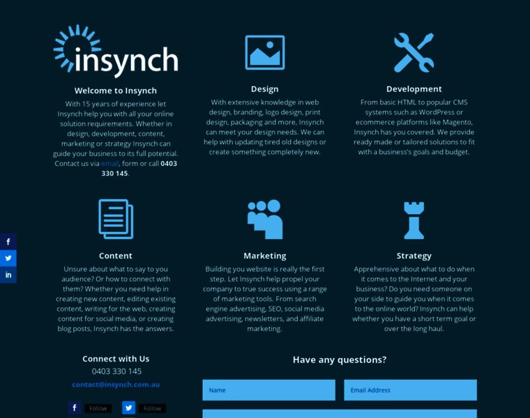 Insynch.com.au thumbnail