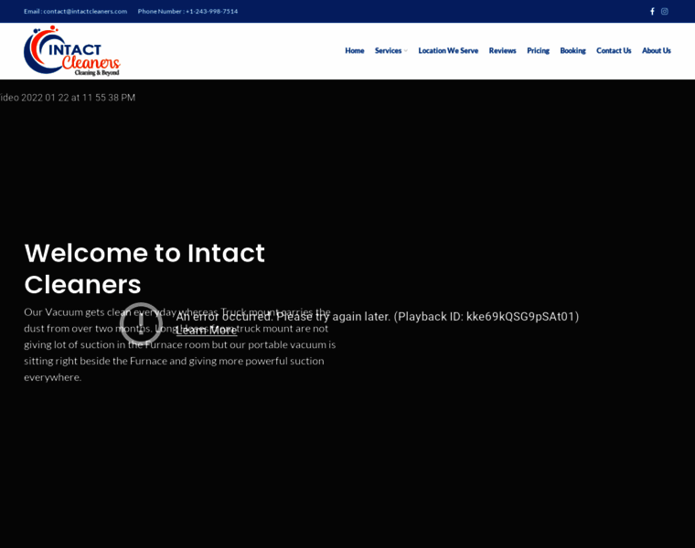 Intactcleaners.com thumbnail