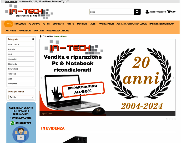 Intech-shop.com thumbnail