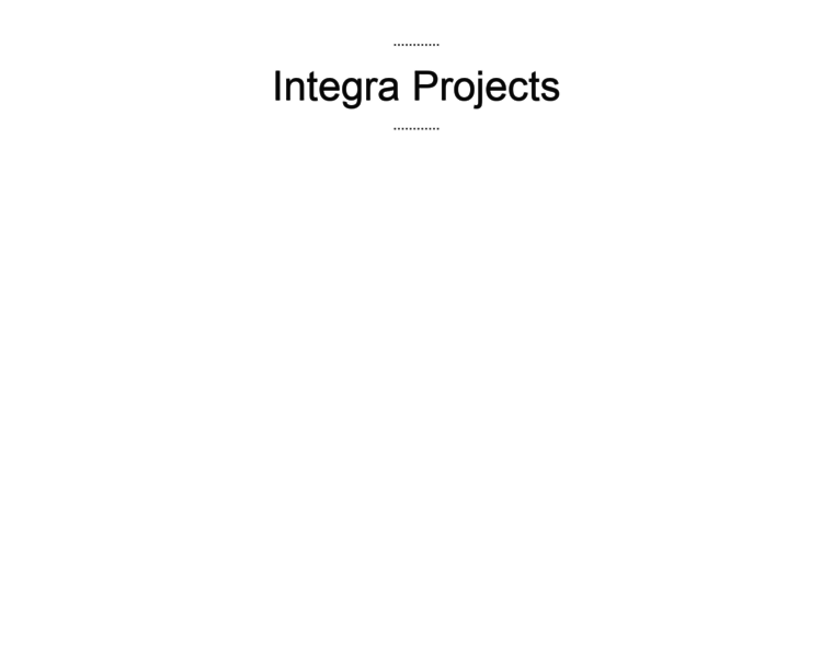 Integra-projects.com thumbnail