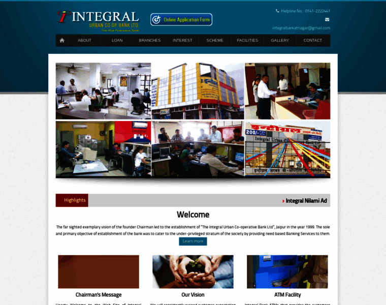 Integralbank.in thumbnail