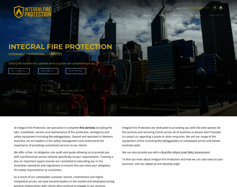 Integralfireprotection.com.au thumbnail