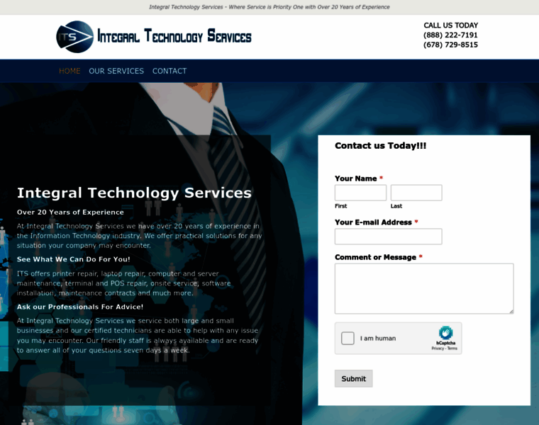 Integraltechnologyservices.com thumbnail
