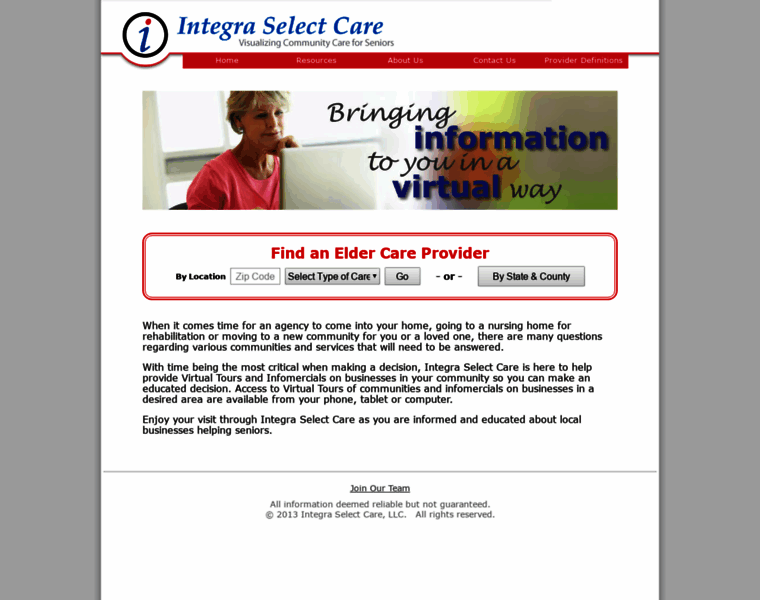 Integraselectcare.com thumbnail