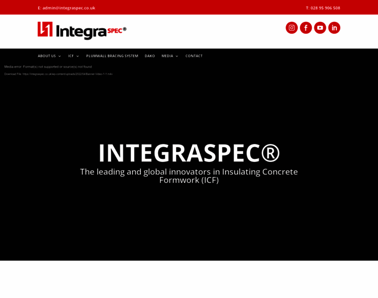Integraspec.co.uk thumbnail