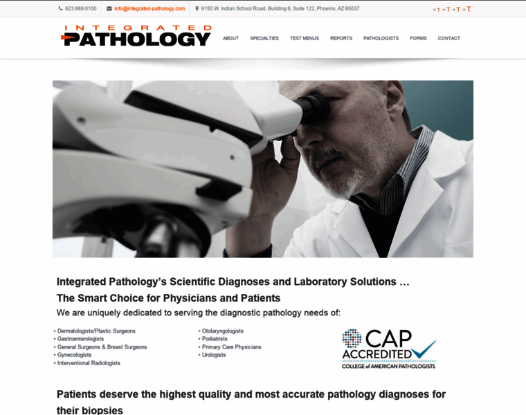 Integrated-pathology.com thumbnail