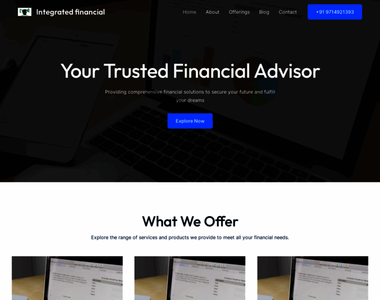 Integratedfinancial.in thumbnail