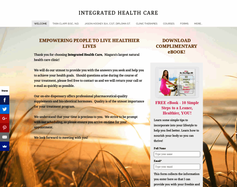 Integratedhealthcare.ca thumbnail