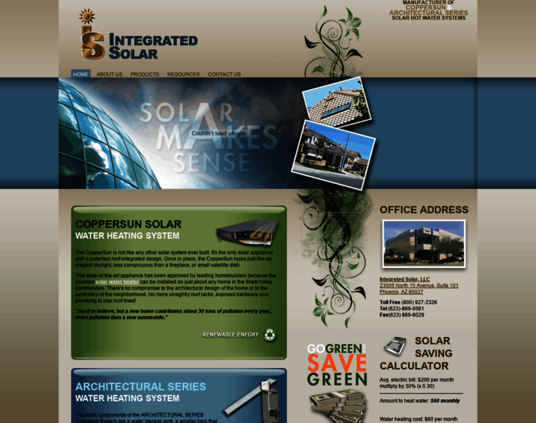 Integratedsolar.com thumbnail
