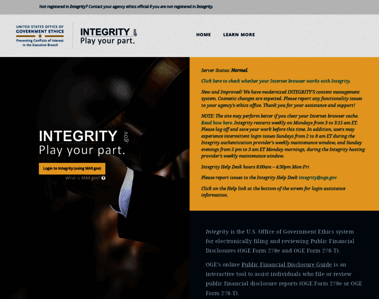 Integrity.gov thumbnail