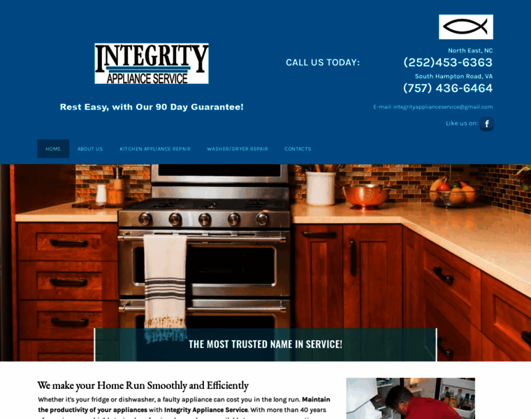Integrityapplianceservice.com thumbnail