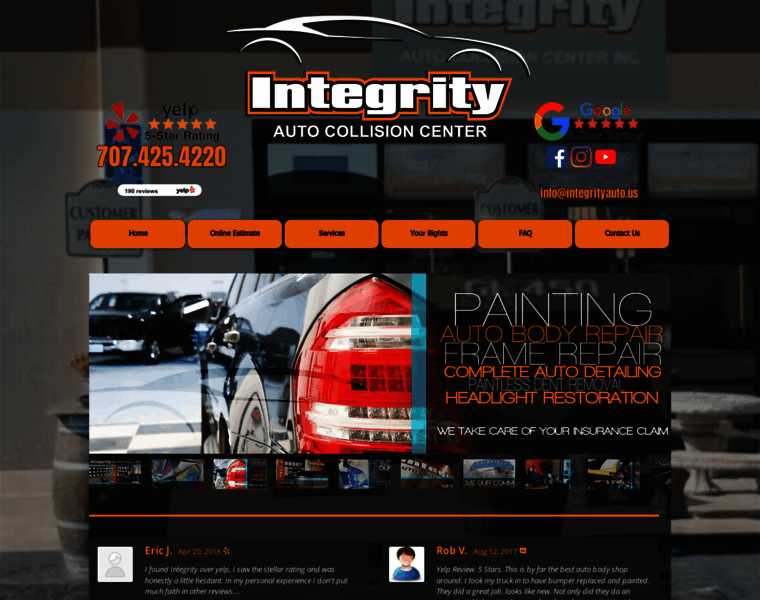 Integrityautocollision.com thumbnail