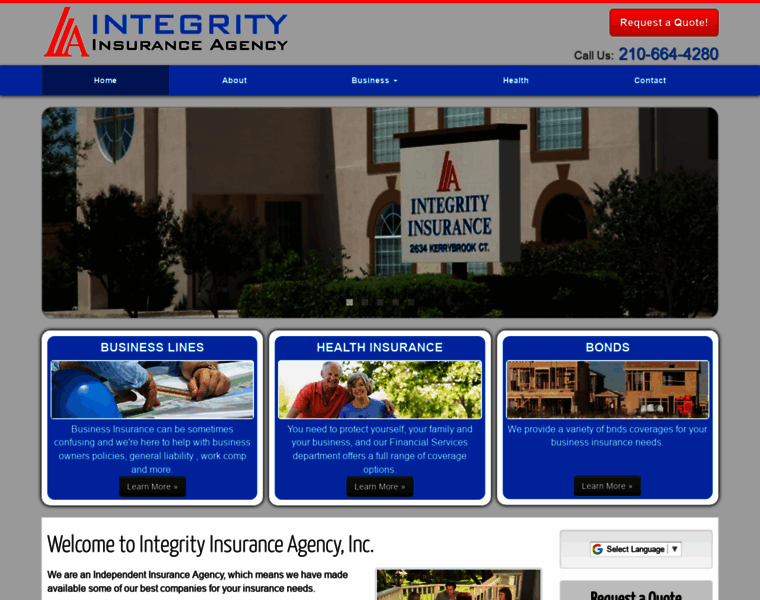 Integrityins.com thumbnail