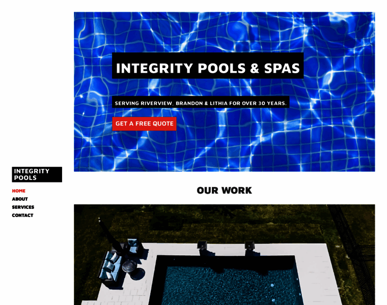 Integritypools.net thumbnail