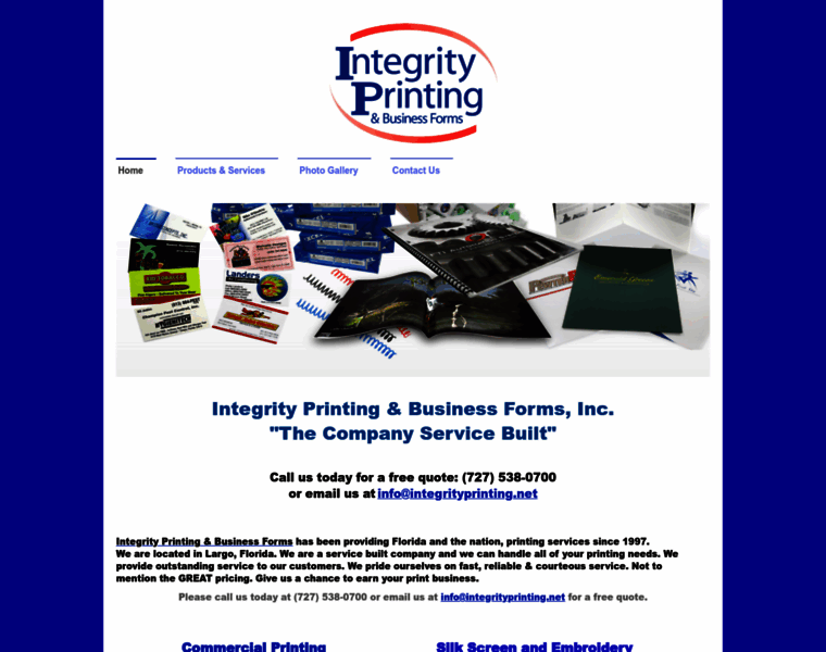 Integrityprinting.net thumbnail