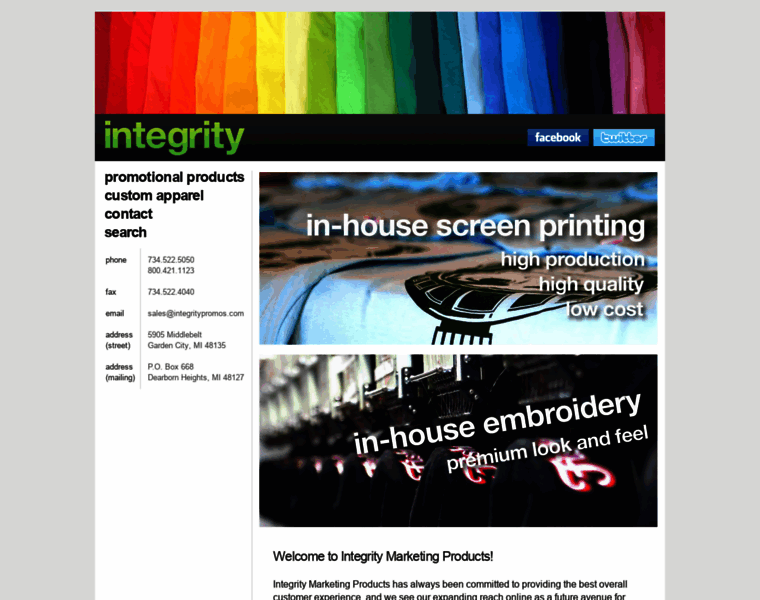 Integritypromos.com thumbnail