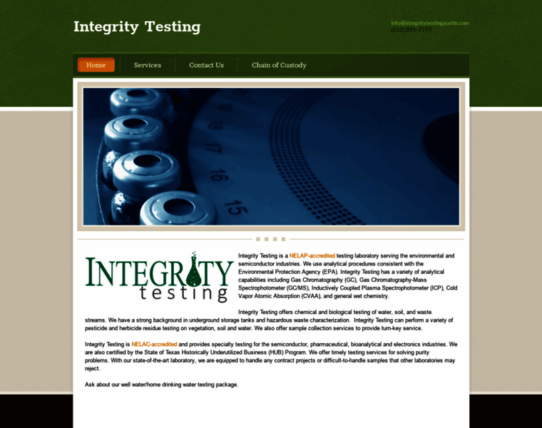 Integritytestingaustin.com thumbnail