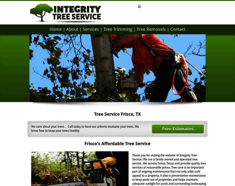 Integritytrees.com thumbnail