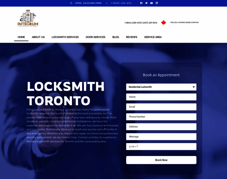Integrum-locksmith-doors.ca thumbnail