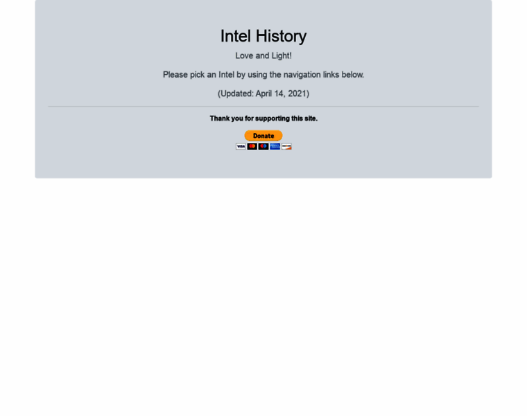 Intelhistory.net thumbnail