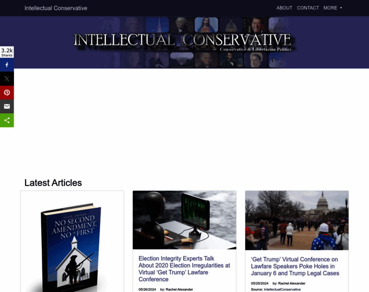 Intellectualconservative.com thumbnail