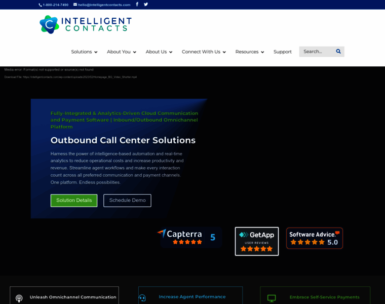 Intelligentcontacts.com thumbnail