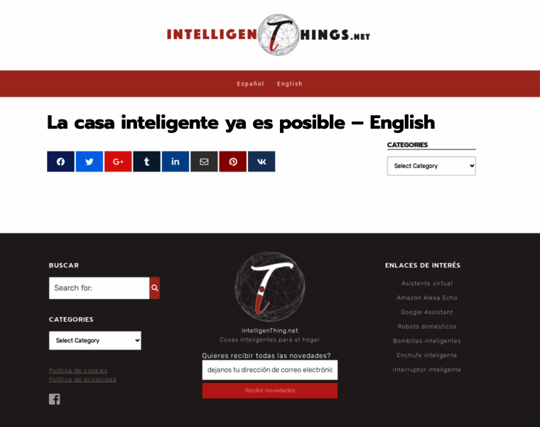 Intelligenthings.net thumbnail
