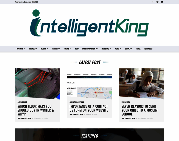Intelligentking.com thumbnail