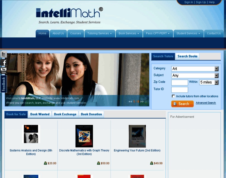Intellimath.com thumbnail