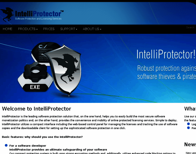 Intelliprotector.com thumbnail