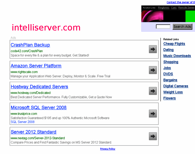 Intelliserver.com thumbnail