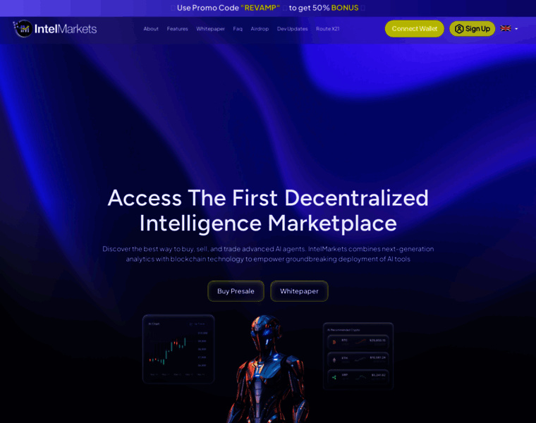 Intelmarkets.io thumbnail Intelmarkets.io thumbnail