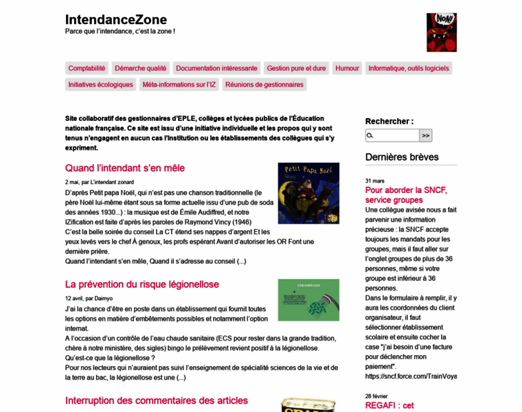 Intendancezone.net thumbnail