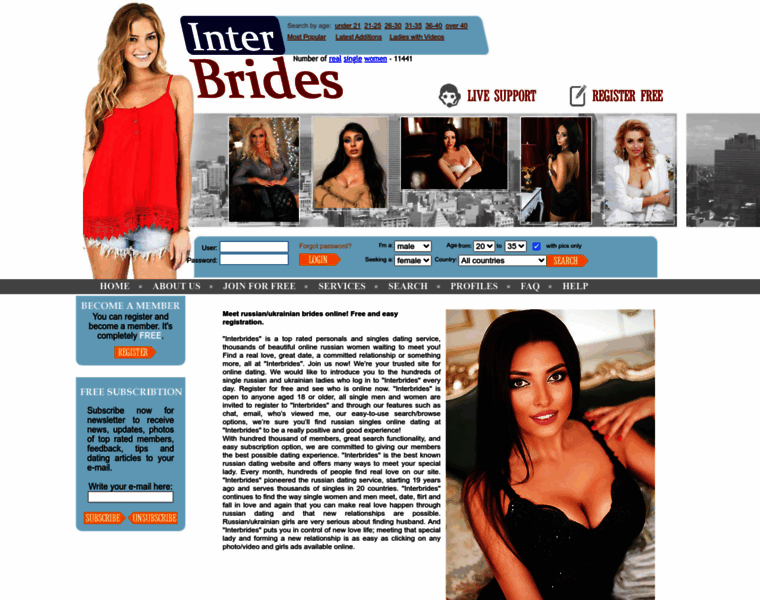 Inter-brides.com thumbnail