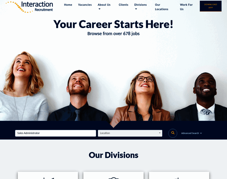 Interactionrecruitment.co.uk thumbnail