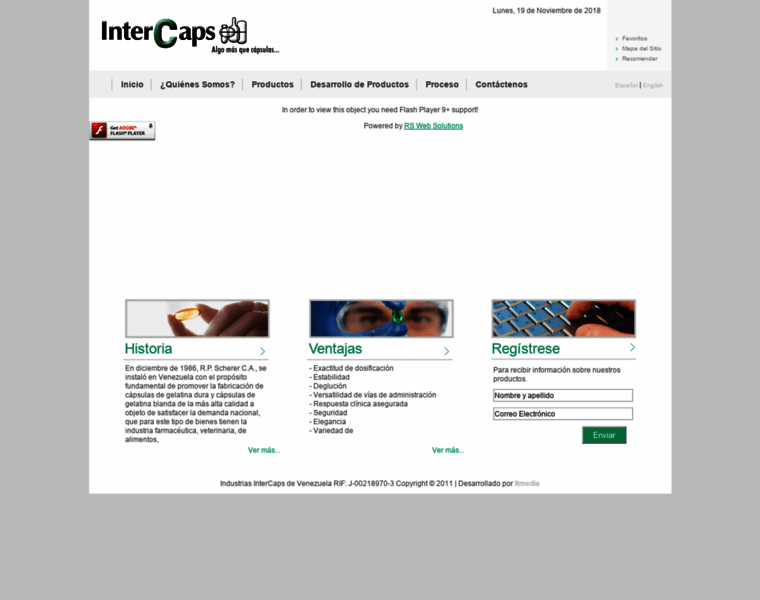 Intercaps.com.ve thumbnail