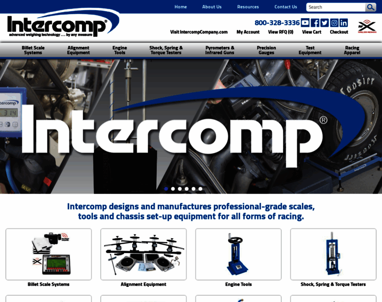 Intercomp-racing.com thumbnail