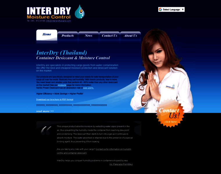 Interdrythailand.com thumbnail