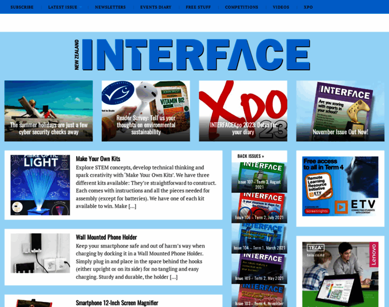 Interfacemagazine.co.nz thumbnail