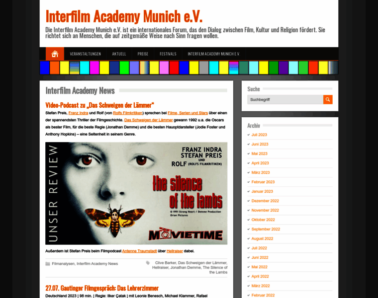 Interfilm-akademie.de thumbnail