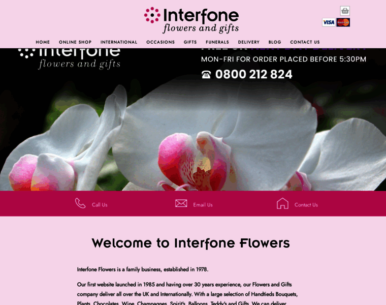Interfoneflowers.com thumbnail