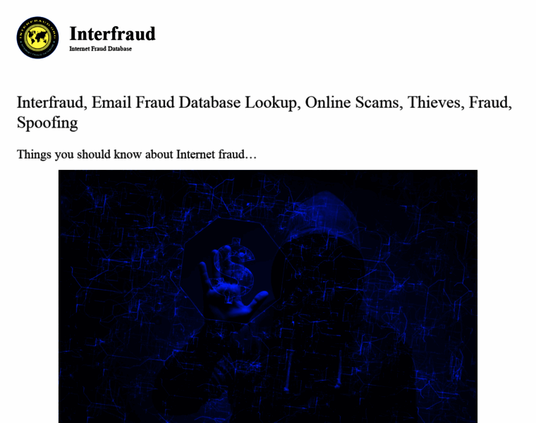 Interfraud.org thumbnail