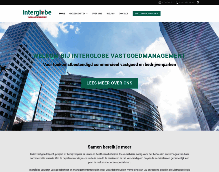 Interglobe.nl thumbnail